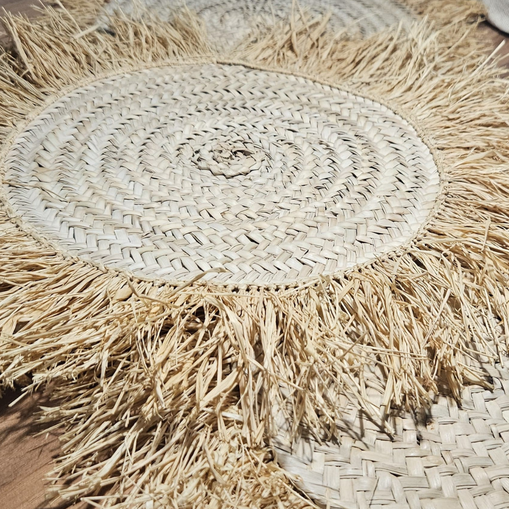 handmade straw placemat handmade straw placemat