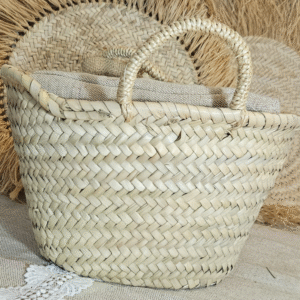 handmade straw basket